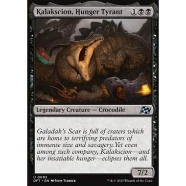 Kalakscion, Hunger Tyrant - Kalakscion, Hunger Tyrant - [DFT] [NM] [Foil]