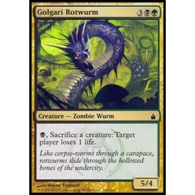 Golgari Rotwurm - Wurm Putrescente Golgari - [RAV] [EX]