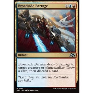 Broadside Barrage - Broadside Barrage - [DFT] [NM] [Foil]