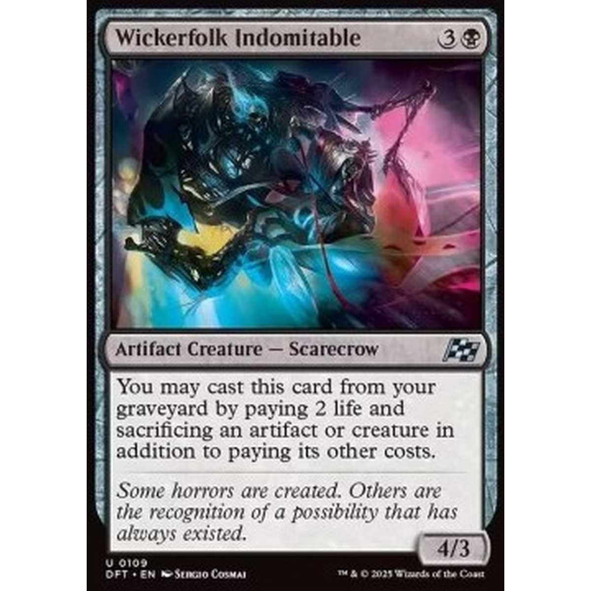 Wickerfolk Indomitable - Wickerfolk Indomitable - [DFT] [NM] [Foil]