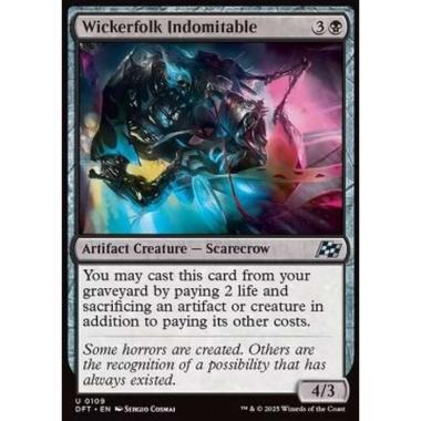 Wickerfolk Indomitable - Wickerfolk Indomitable - [DFT] [NM] [Foil]