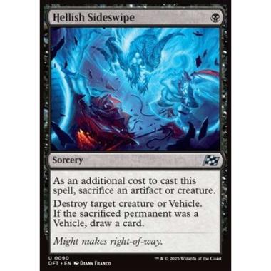 Hellish Sideswipe - Hellish Sideswipe - [DFT] [NM] [Foil]