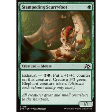 Stampeding Scurryfoot - Stampeding Scurryfoot - [DFT] [NM] [Foil]