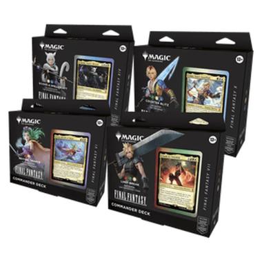 Final Fantasy: Set 4 Mazzi Commander Deck ITA