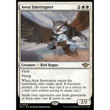 Aven Interrupter - Aven Interrupter - [OTJ] [NM] [Foil]