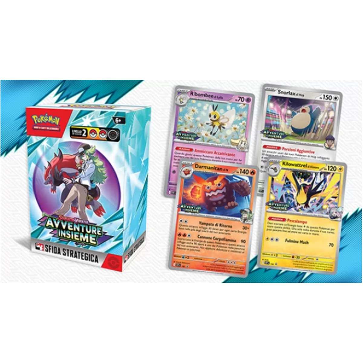 Sfida Strategica Prerelease Pokemon Avventure Insieme Italiano