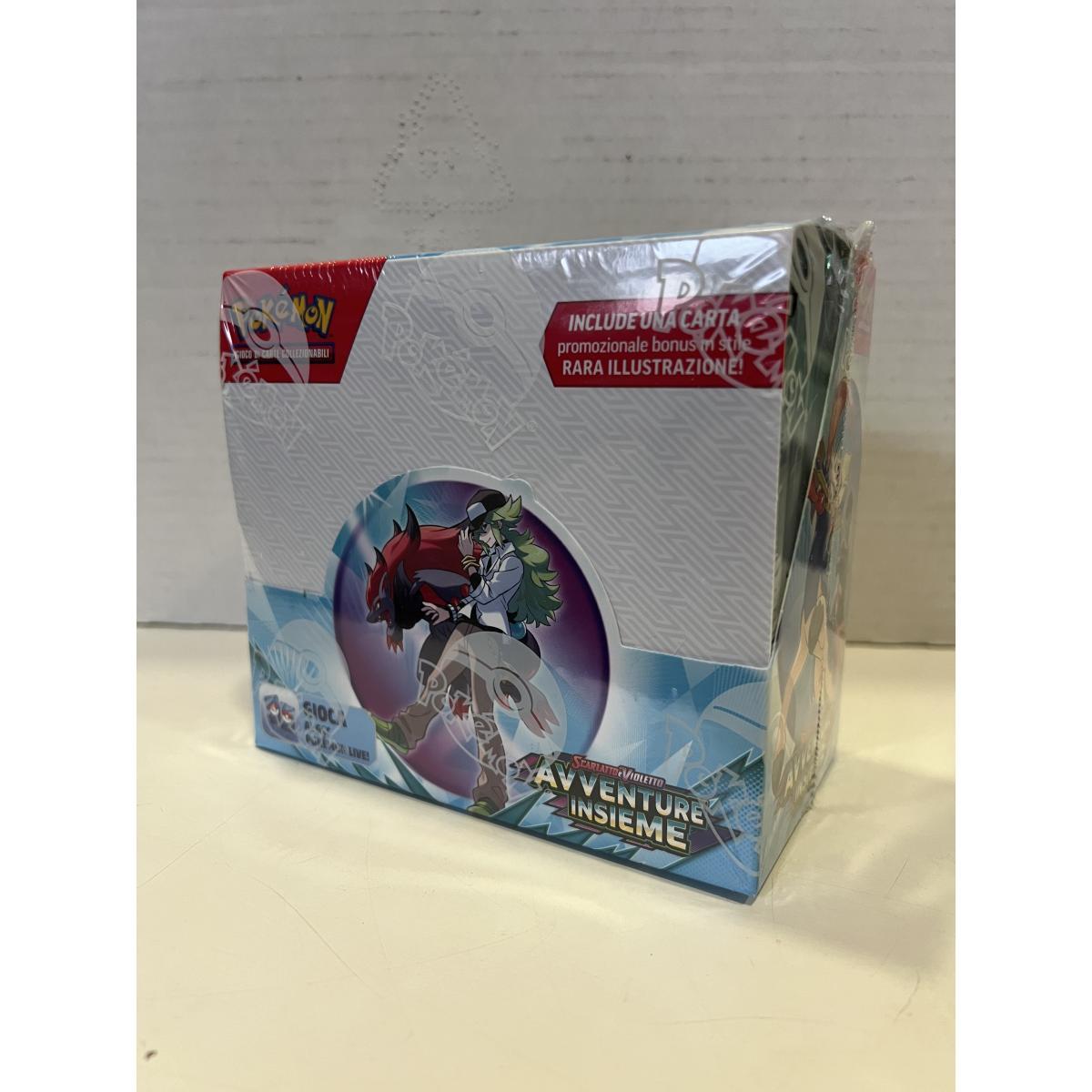 Avventure Insieme - Pokemon Booster Box Italiano con TOPPER
