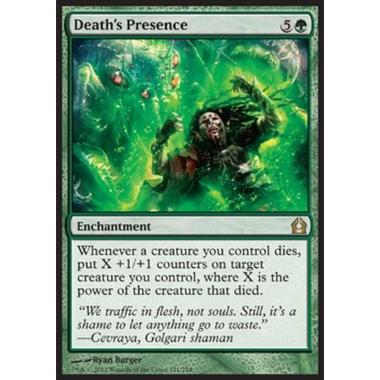 Death's Presence - Death's Presence - [RTR] [NM] [Foil]