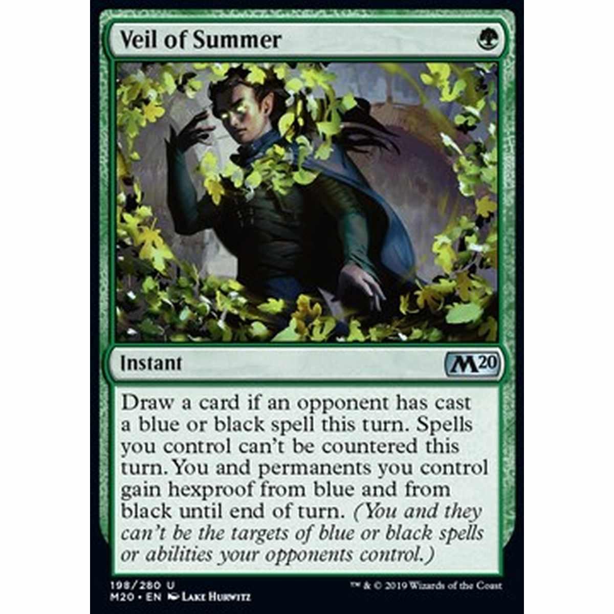 Veil of Summer - Velo dell'Estate - [M20] [NM] [Foil]