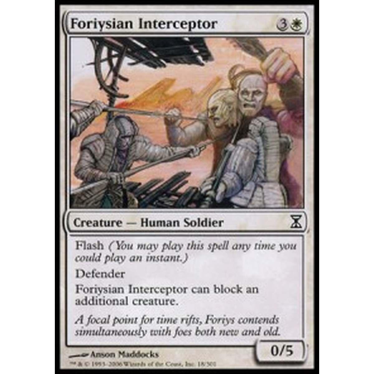 Foriysian Interceptor - Intercettatore di Foriys - [TSP] [NM]