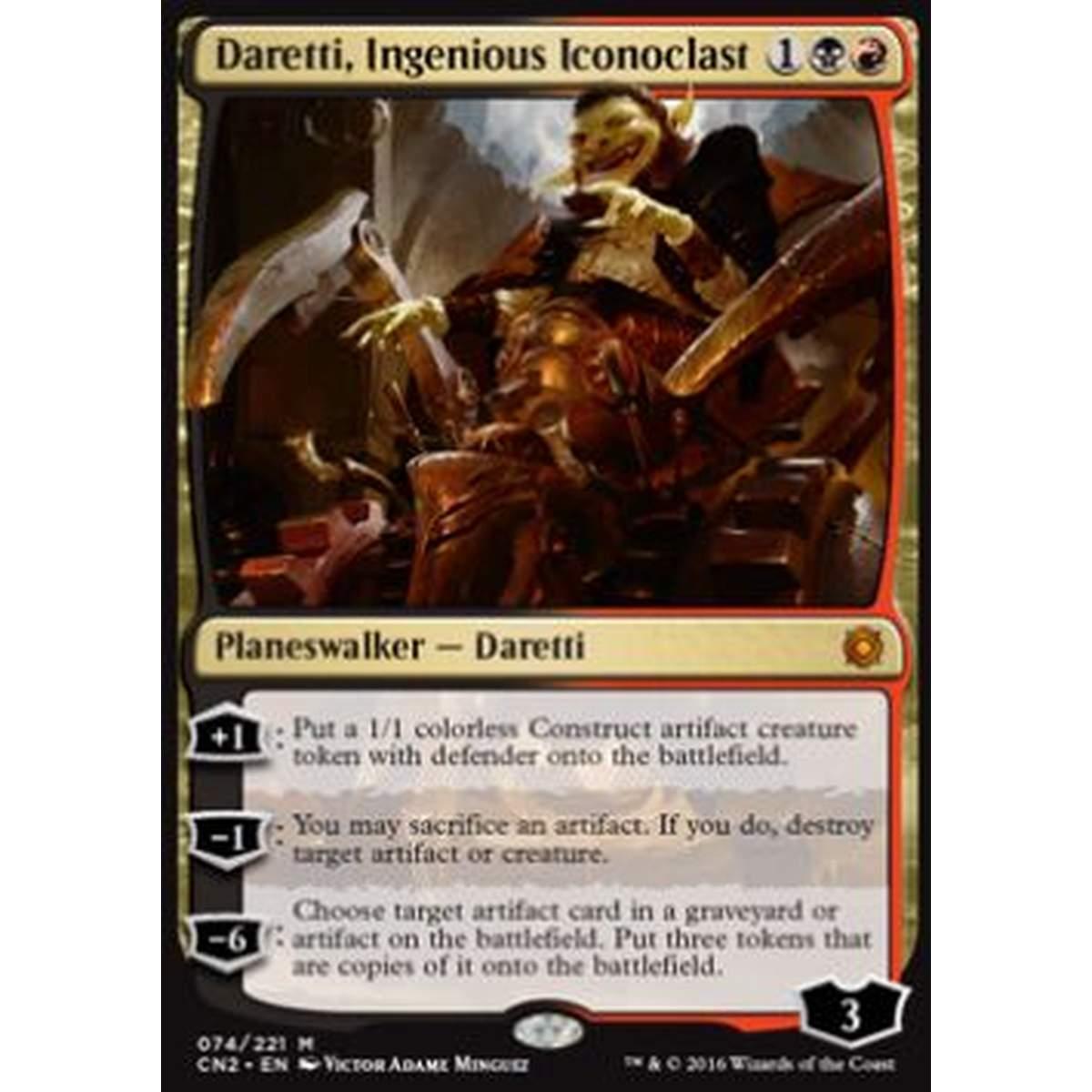 Daretti, Ingenious Iconoclast - Daretti, Ingenious Iconoclast - [CN2] [NM]