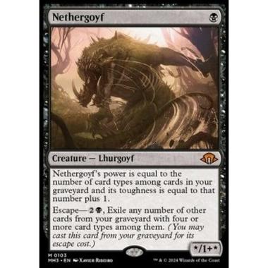 Nethergoyf - ãƒã¶ãƒ¼ã´ã¤ãƒ - [MH3] [NM] [Foil]