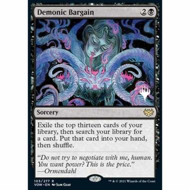 Demonic Bargain (V.2) - Demonic Bargain (V.2) - [PVOW][NM] [Foil]