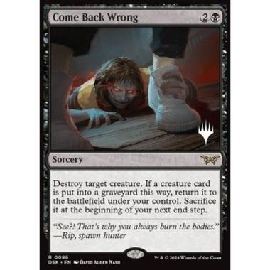 Come Back Wrong (V.2) - Come Back Wrong (V.2) - [PDSK][NM] [Foil]