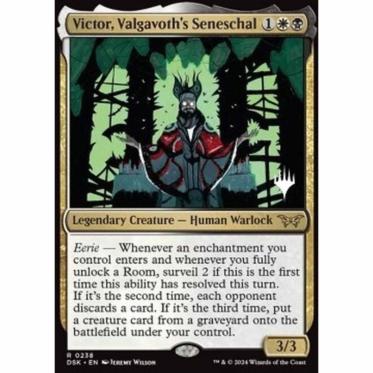 Victor, Valgavoth's Seneschal (V.2) - Victor, Valgavoth's Seneschal (V.2) - [PDSK][NM] [Foil]
