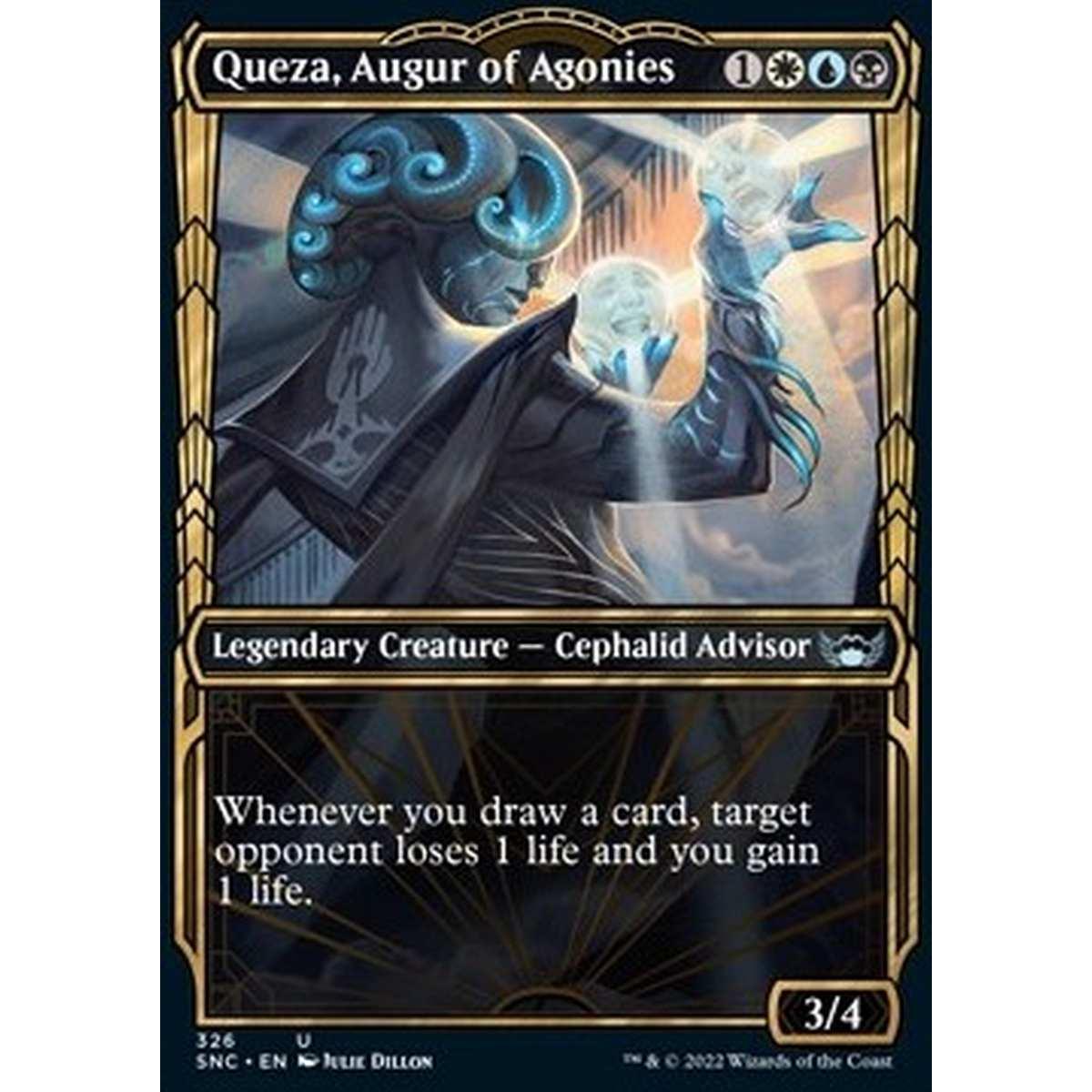 Queza, Augur of Agonies (V.1) - Queza, Augur of Agonies (V.1) - [XSNC][NM] [Foil]