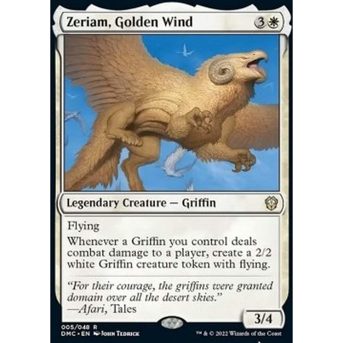 Zeriam, Golden Wind - Zeriam, Golden Wind - [DMC][NM]