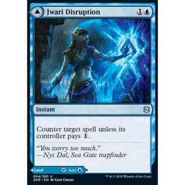 Jwari Disruption // Jwari Ruins - Jwari Disruption // Jwari Ruins - [ZNR][NM] [Foil]