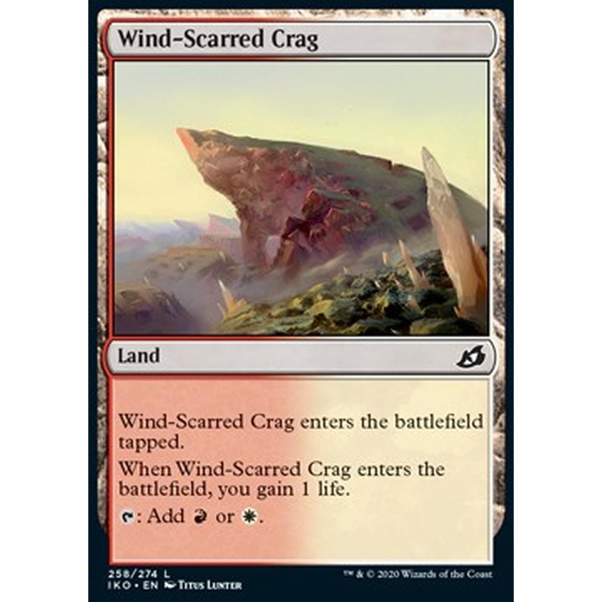Wind-Scarred Crag - Wind-Scarred Crag - [IKO][NM] [Foil]