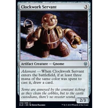 Clockwork Servant - Clockwork Servant - [ELD][NM] [Foil]