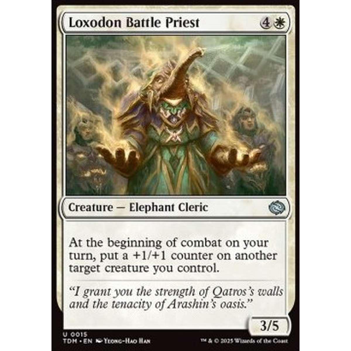 Loxodon Battle Priest - Loxodon Battle Priest - [TDM][NM]