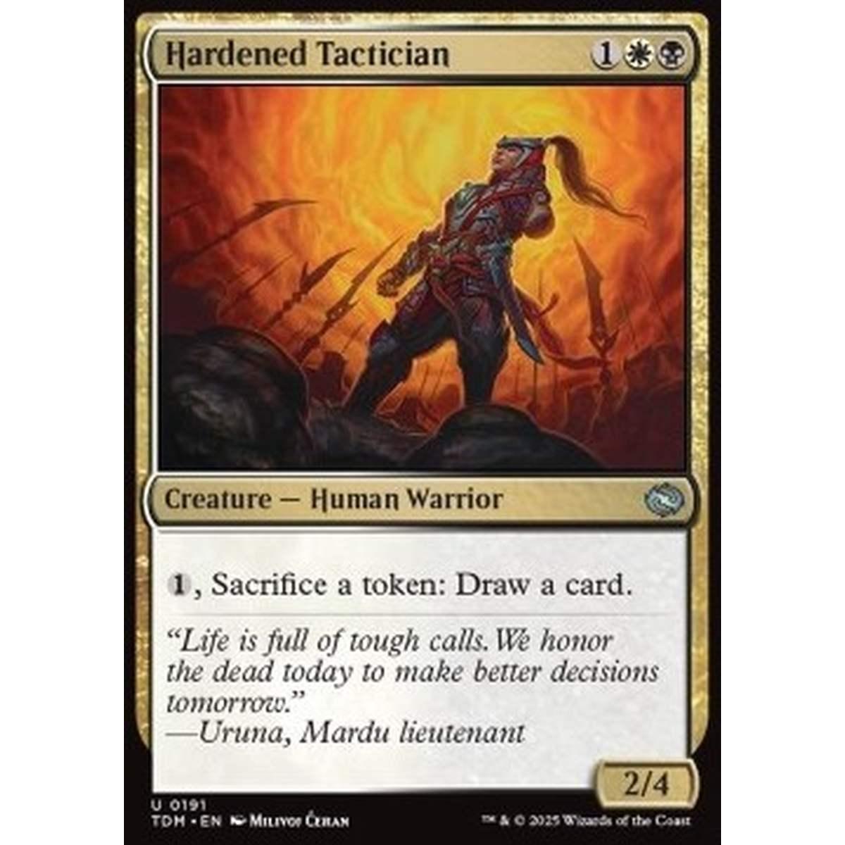 Hardened Tactician - Hardened Tactician - [TDM][NM]