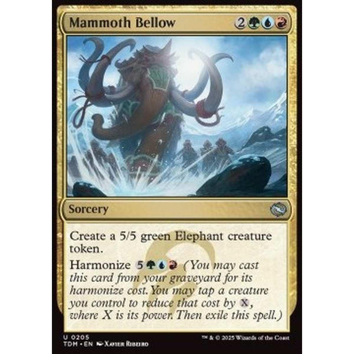 Mammoth Bellow - Mammoth Bellow - [TDM][NM]