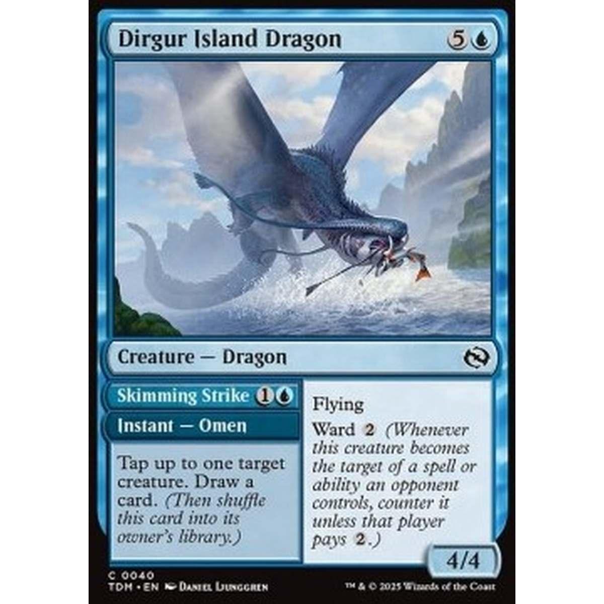 Dirgur Island Dragon // Skimming Strike - Dirgur Island Dragon // Skimming Strike - [TDM][NM]