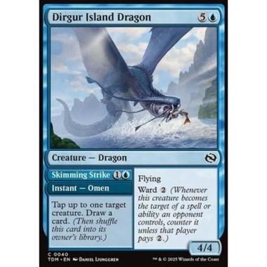 Dirgur Island Dragon // Skimming Strike - Dirgur Island Dragon // Skimming Strike - [TDM][NM]