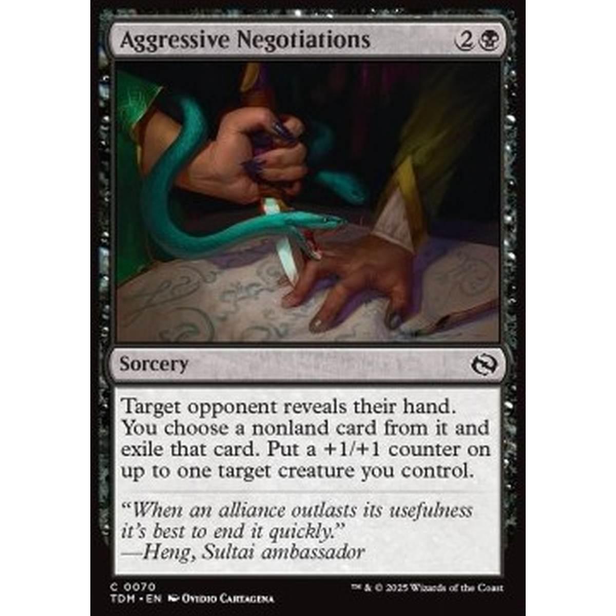 Aggressive Negotiations - Aggressive Negotiations - [TDM][NM]