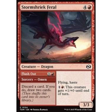 Stormshriek Feral // Flush Out - Stormshriek Feral // Flush Out - [TDM][NM]