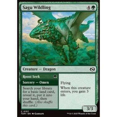 Sagu Wildling // Roost Seek - Sagu Wildling // Roost Seek - [TDM][NM]