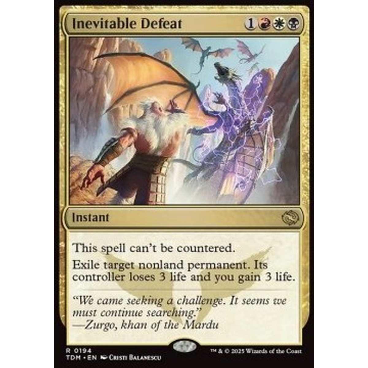 Inevitable Defeat - Inevitable Defeat - [TDM][NM]