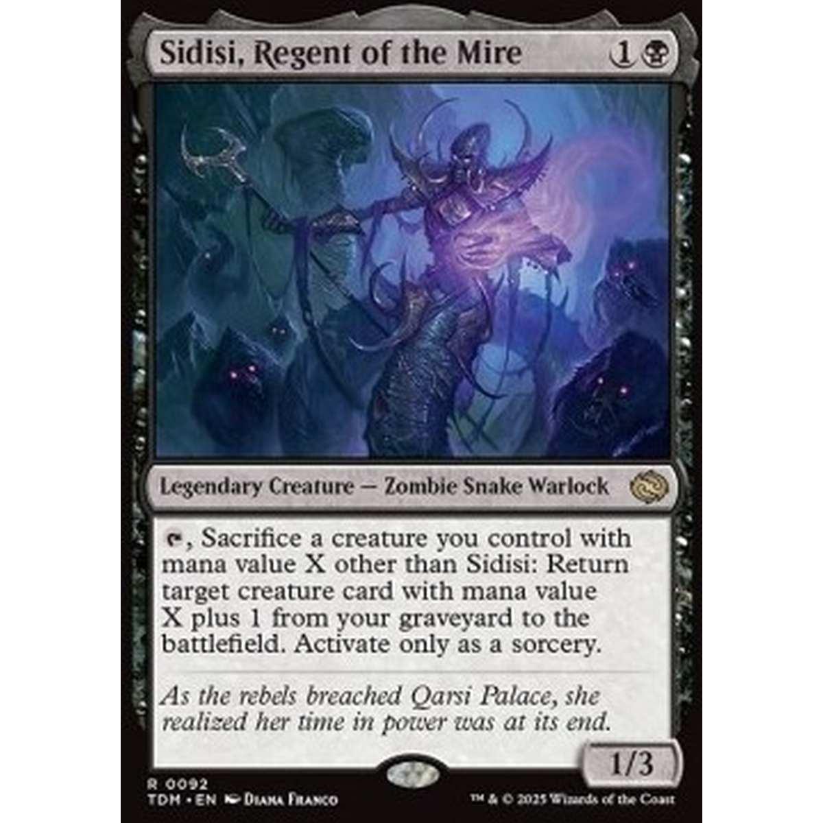 Sidisi, Regent of the Mire - Sidisi, Regent of the Mire - [TDM][NM]