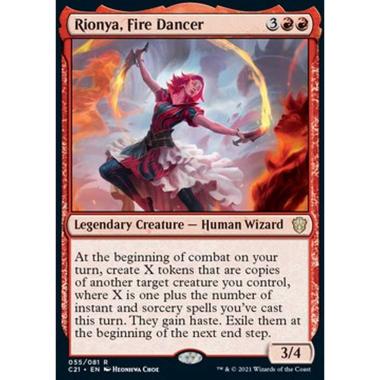 Rionya, Fire Dancer - Rionya, Fire Dancer - [C21][NM]