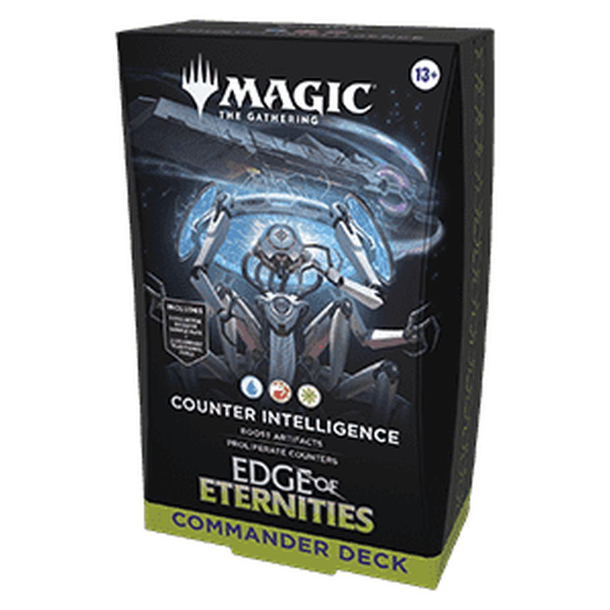 Edge of Eternities: Mazzo Commander Counter Intelligence / Segnalini dal Futuro ENG