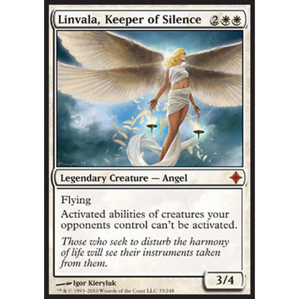 Linvala, Keeper of Silence - Linvala, Keeper of Silence - [ROE][EX]