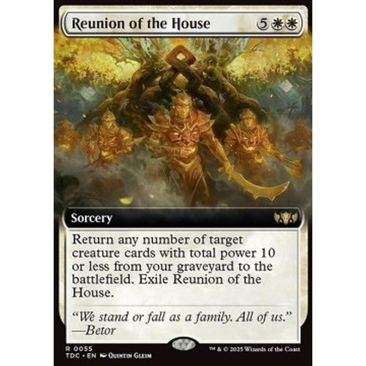 Reunion of the House - Reunion of the House - [XTDC][NM]