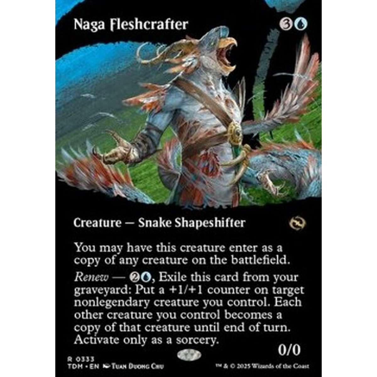 Naga Fleshcrafter - Naga Fleshcrafter - [XTDM][NM] [Foil]