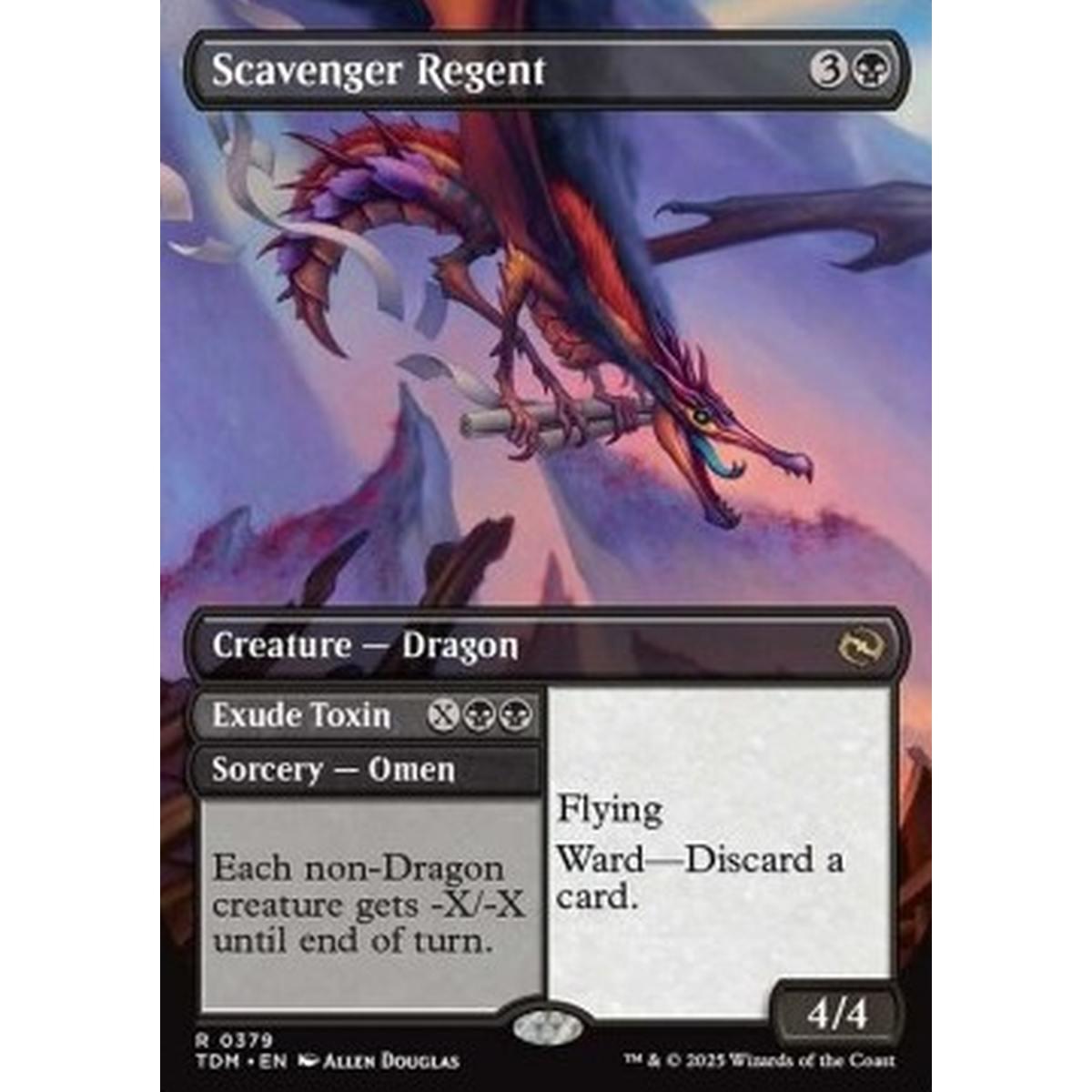 Scavenger Regent // Exude Toxin - Scavenger Regent // Exude Toxin - [XTDM][NM]