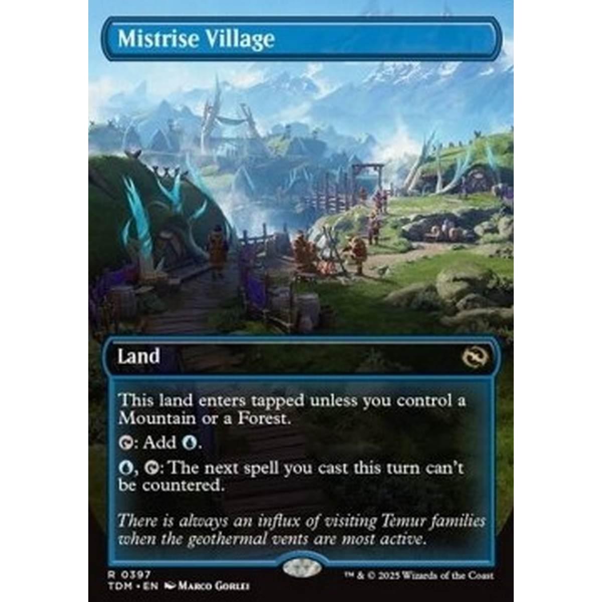 Mistrise Village - Mistrise Village - [XTDM][NM] [Foil]