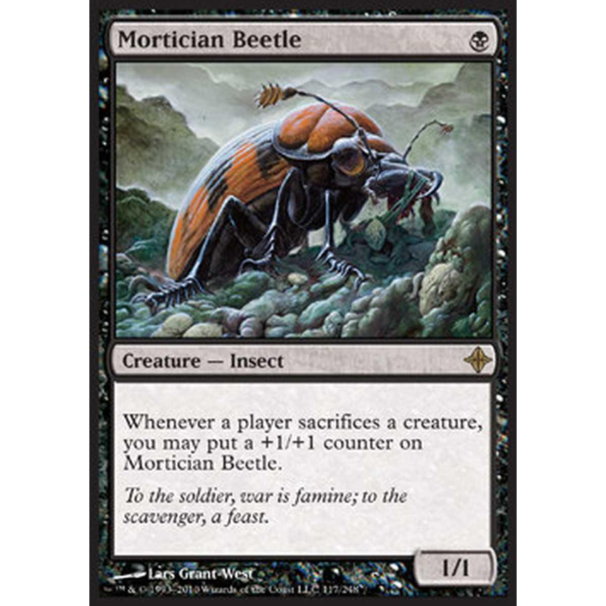 Mortician Beetle - Mortician Beetle - [ROE][EX]