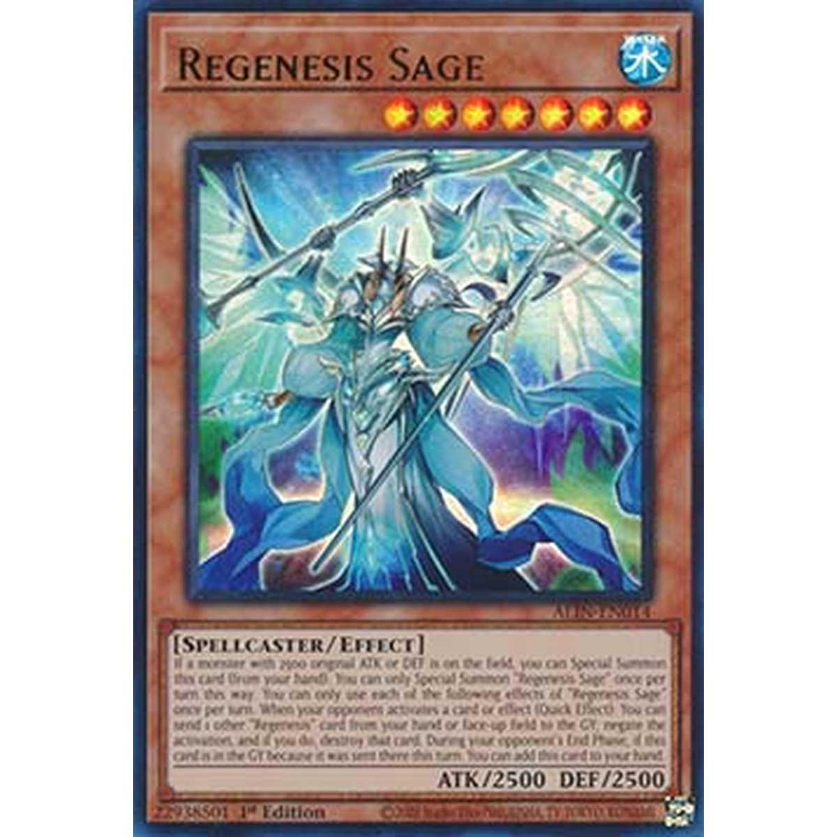 Regenesis Sage (V.1 - Ultra Rare) - Regenesis Sage (V.1 - Ultra Rare) - [ALIN][NM]