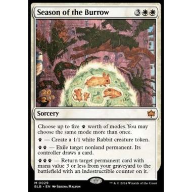 Season of the Burrow (V.1) - Stagione della Tana (V.1) - [PBLB][NM] [Foil]