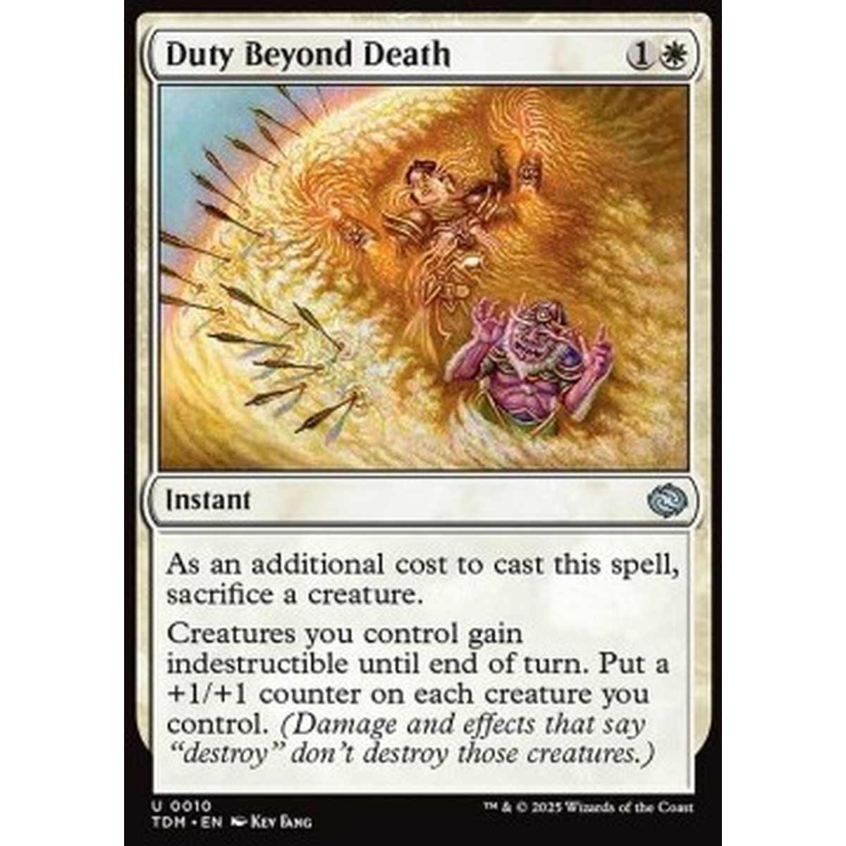 Duty Beyond Death - Duty Beyond Death - [TDM][NM] [Foil]