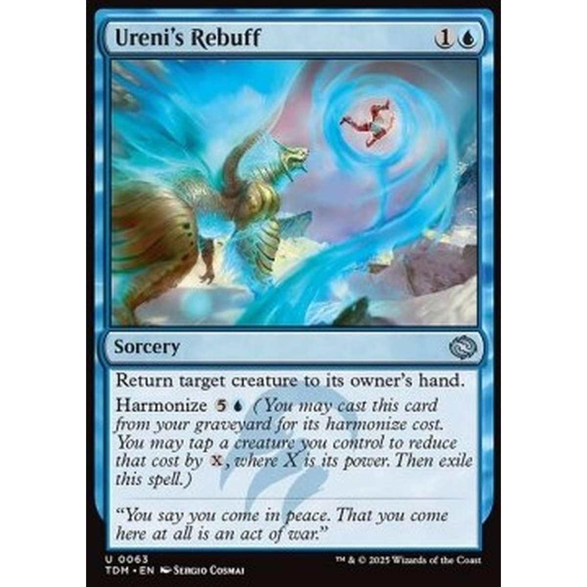 Ureni's Rebuff - Ureni's Rebuff - [TDM][NM] [Foil]