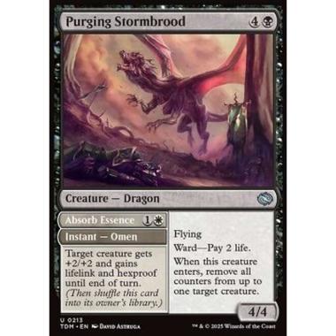 Purging Stormbrood // Absorb Essence - Purging Stormbrood // Absorb Essence - [TDM][NM] [Foil]
