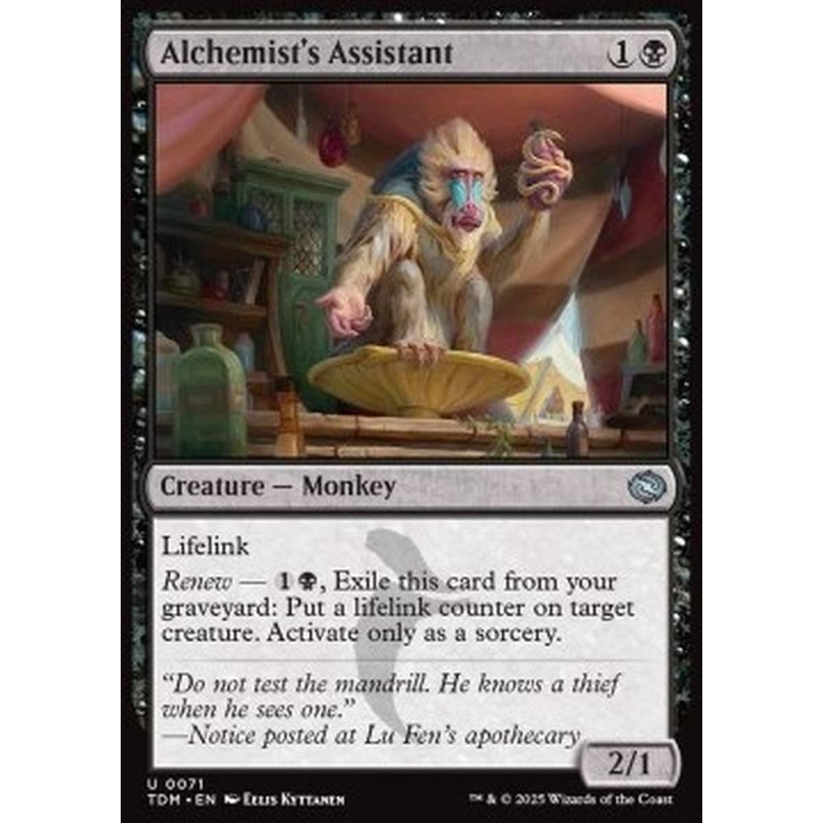 Alchemist's Assistant - Alchemist's Assistant - [TDM][NM] [Foil]