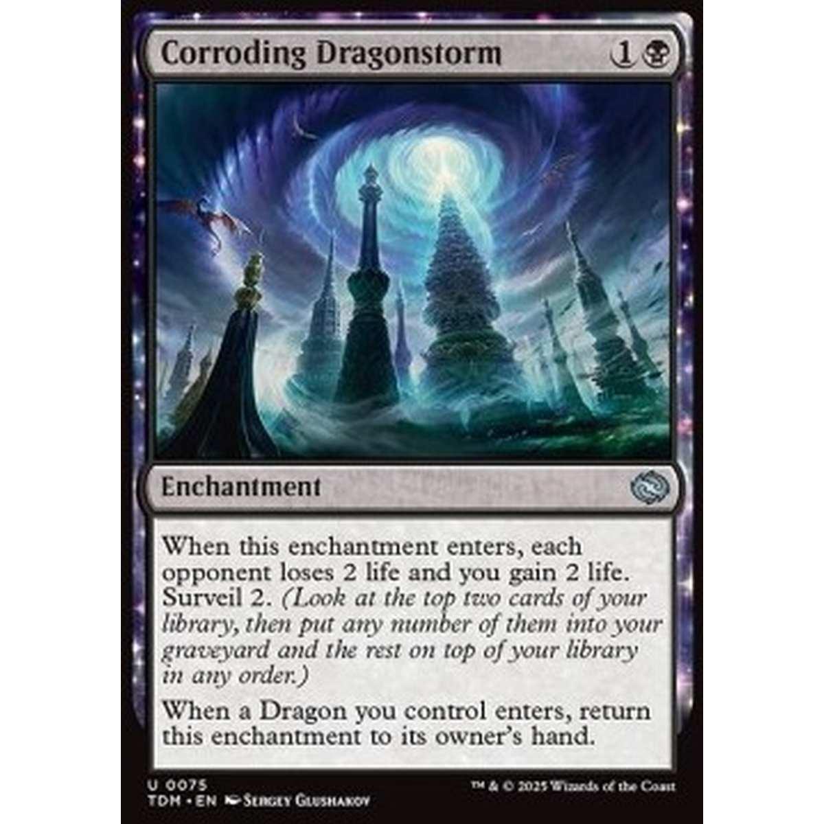 Corroding Dragonstorm - Corroding Dragonstorm - [TDM][NM] [Foil]