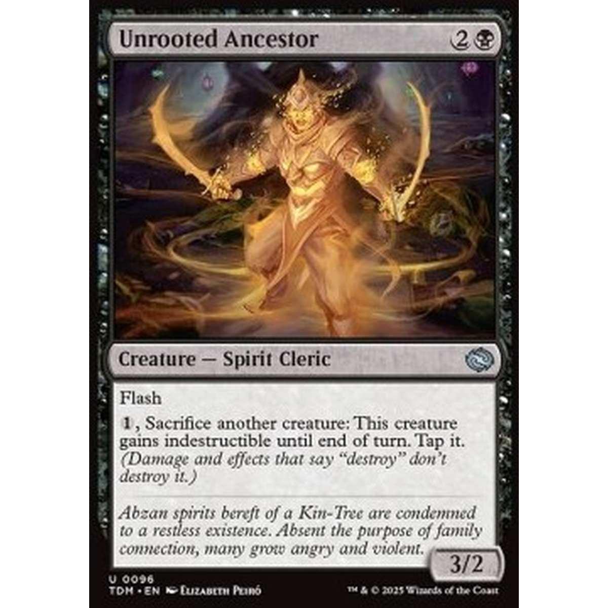 Unrooted Ancestor - Unrooted Ancestor - [TDM][NM] [Foil]